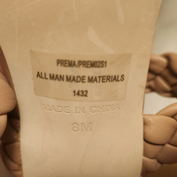 NWOT Steve Madden Prema Braided Sandal in Tan - Picture 5 of 6